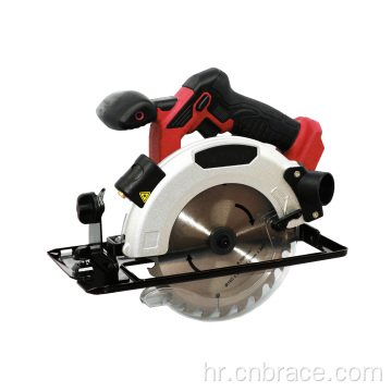 20V moć baterije 165 mm bežična kružna pila za drvo